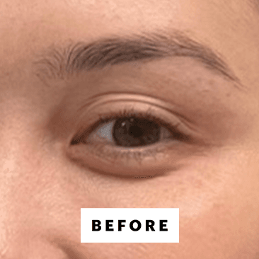 Malzahn before applying the Soshe Beauty Waterproof Tubing Mascara